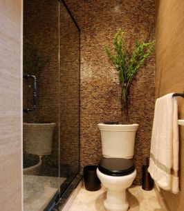 حمامات 2017 - حلول مميزه لتصميمات المساحات الصغيره
